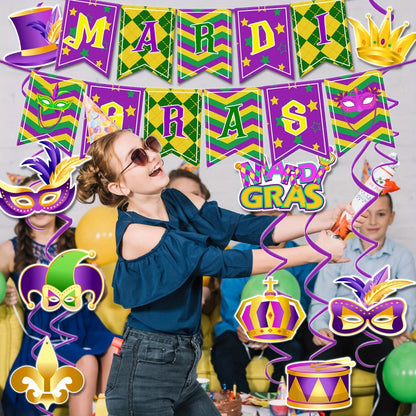 Kit Carnaval decorações de Carnaval, festa de Carnaval, enfeites de espiral, decoração