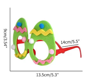 Óculos de orelha de coelho óculos engraçados para festa de Páscoa óculos fofos