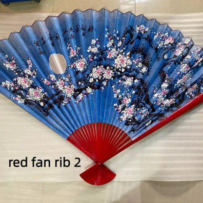 Leque Leques de mão dobrável 120x220cm, ventilador, cor lisa japonesa, grande, dobrável