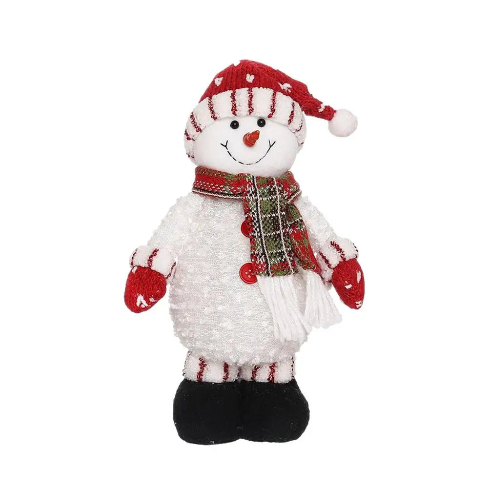 Enfeites Para De Santa Ornamento Boneco De Neve De Natal Decorações Estatuetas