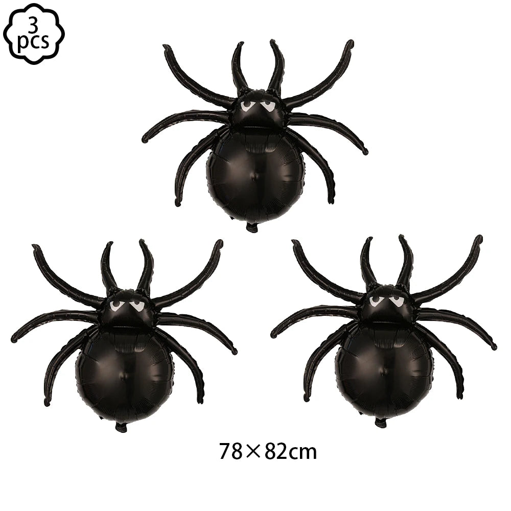 9 Balões de Halloween para Decoração de Festas, Suprimentos para Decoração Halloween