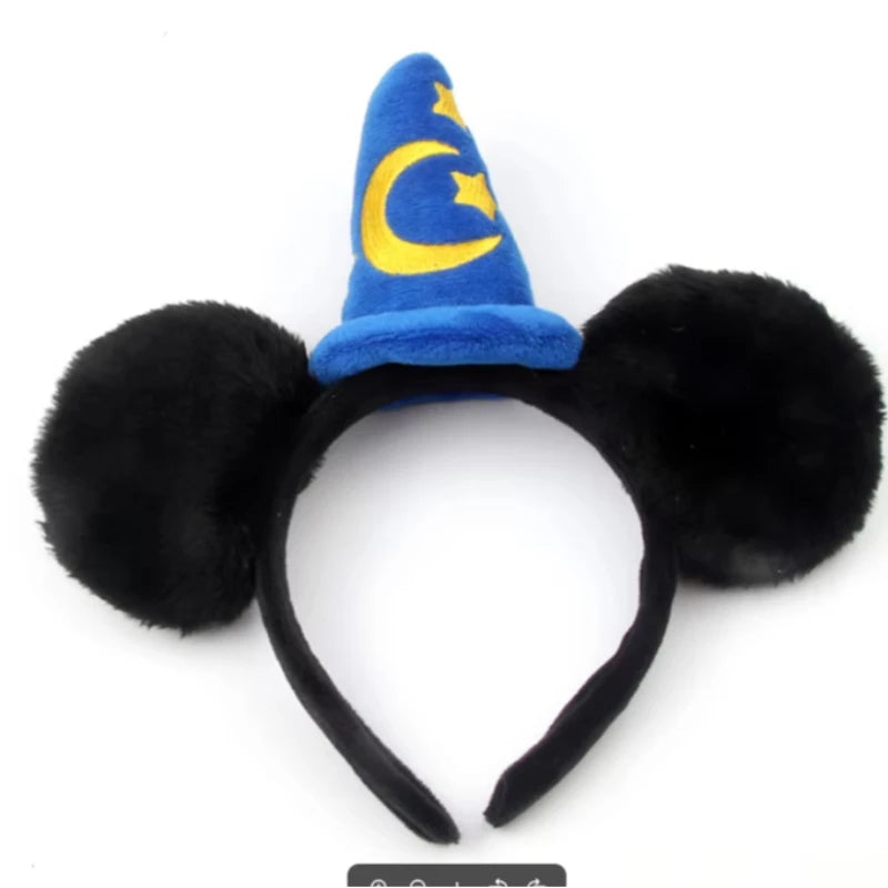 Tiaras Mickey Orelhas de Mickey de feiticeiro, lantejoulas Azul (menino feiticeiro)