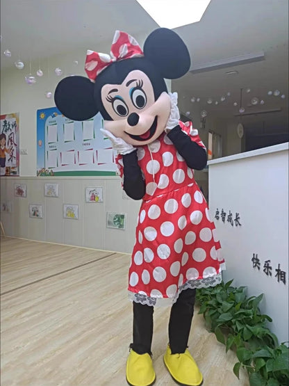 Fantasia de Mascote da Mickey Masculino Adulto Fantasia de Mascote da Minnie Mouse