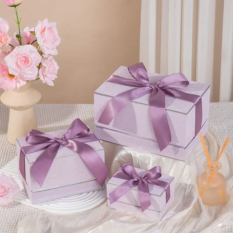 Caixa Natalina 1 Peça Caixas Cilíndricas Criativas para Decoração de Casamento Doces