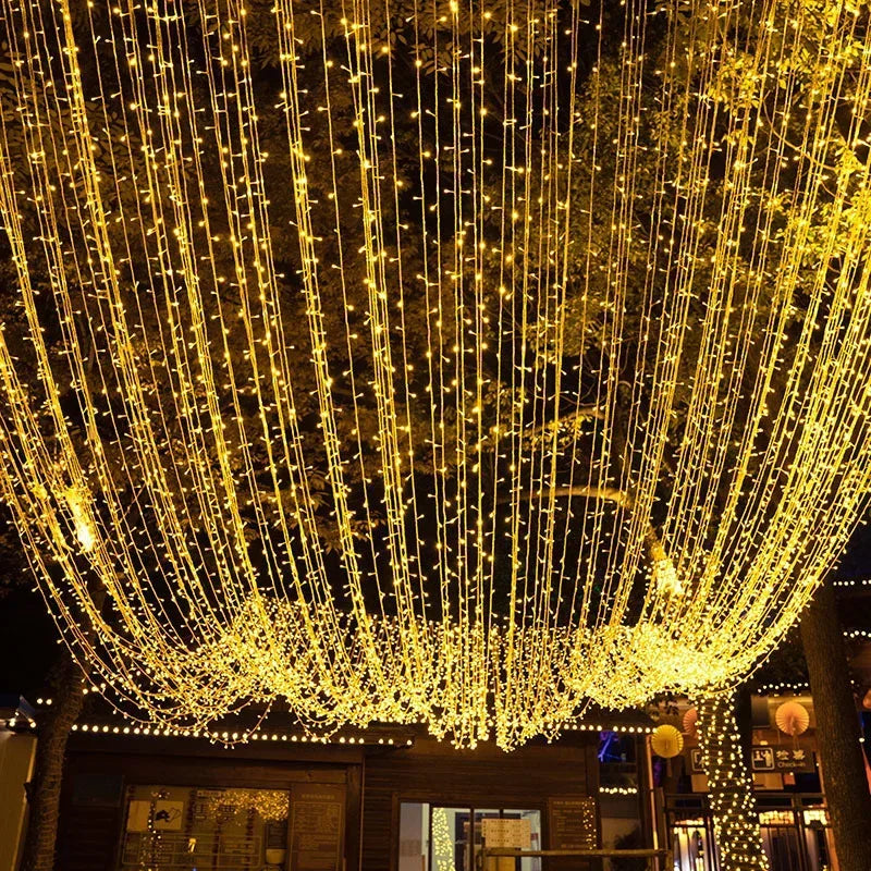 Luzes Pisca Pisca Natal 100 Led 8 Modos Luzes Variadas Cor Das Luzes Pisca Pisca Branco