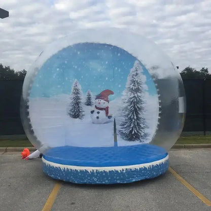 Bolha Inflável Foto Cabine Natal Decoração Inflável de Natal, Bola Inflável Gigante de PVC