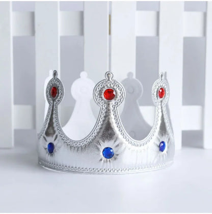 Coroa rei do Dia das Bruxas - Halloween Carnaval | Veludo Medieval Mulheres Homens