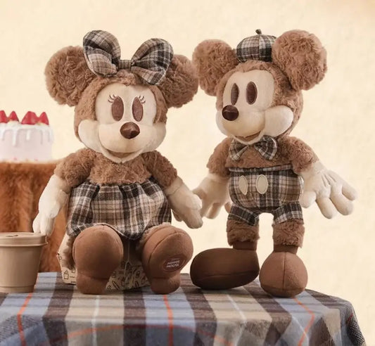 Boneco Mickey e Minnie Favo Mel Pelúcias Mickey e Minnie 100% Orgânico