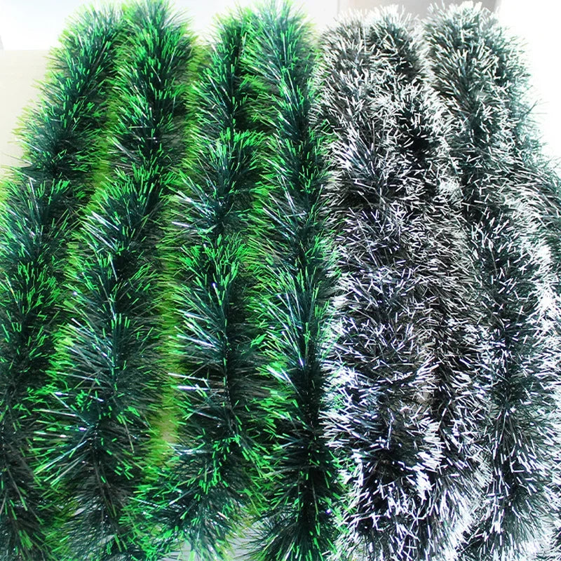 Guirlanda de Natal 2/4/10/30 metros Verde Profundo/Comprido de enfeite de árvore Natal