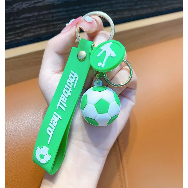 Chaveiro de futebol Copa do Mundo Chaveiro de Futebol Mini Bolas de Futebol - Chaveiro