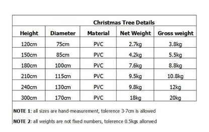 Árvore de Natal Artificial Premium Flocada de Neve Abeto Árvores Decoradas de Natal