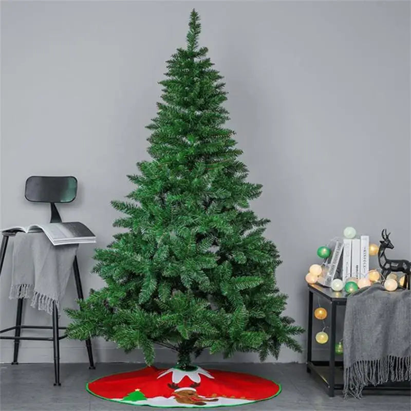 Árvore Natal Tradicional 150 Cm Pinheiro Cheia 280 Galhos Pé Metal Premium Decoração