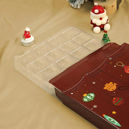 Calendário Advento Decorativo Faça Você Mesmo Seus Calendários do Advento Caixa