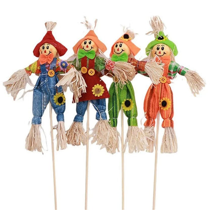 Boneco Palito Espantalho Para Enfeite De Jardim De Festa Junina