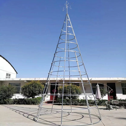 Árvore de Natal para praça ou shopping e árvore de natal de ferro 9 metros