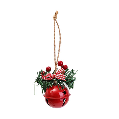 Sinos de Natal Tradicionais Ornamentos de Árvore Natal Sinos Trenó de Metal Decorações