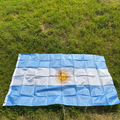 Bandeira Argentina Copa do Mundo 9 x 1,5 m, Bandeira Nacional Grande para Decoração
