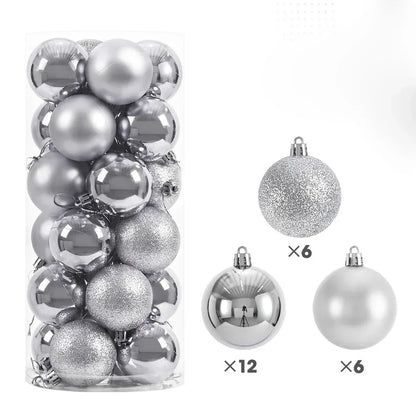 Bola de Natal Glitter Nosso Primeiro Enfeite de Natal bolas de Natal Roxas Decorações Natal