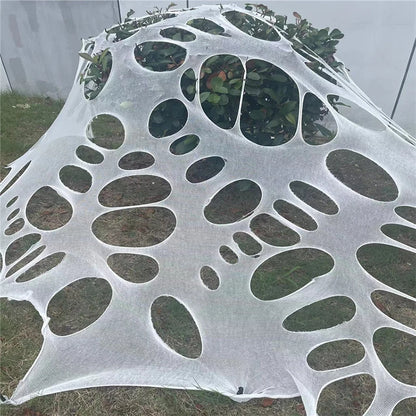 Decorações de teia de aranha para o dia das bruxas ao ar livre – Decoração de teia aranha