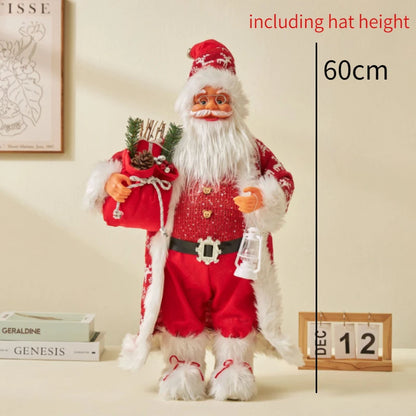 Papai Noel Papai Noel grande de 60cm, decoração de Feliz Natal para Lar, Feliz Ano Novo