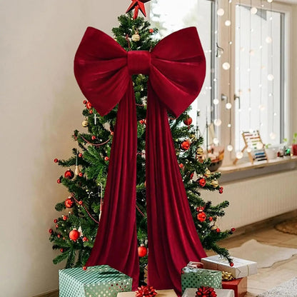 Laço Vermelho Gigante para Shopping, Laço 5 Cores Decorativo Gigante Tecido (Comumente Cetim ou Poliéster)