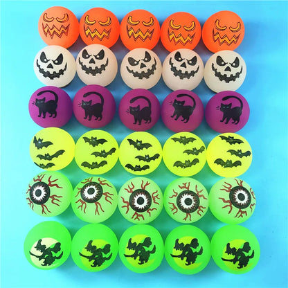 Bolas Gel brilhantes no escuro, 8 modelos bolas Gel com tema de Halloween festas