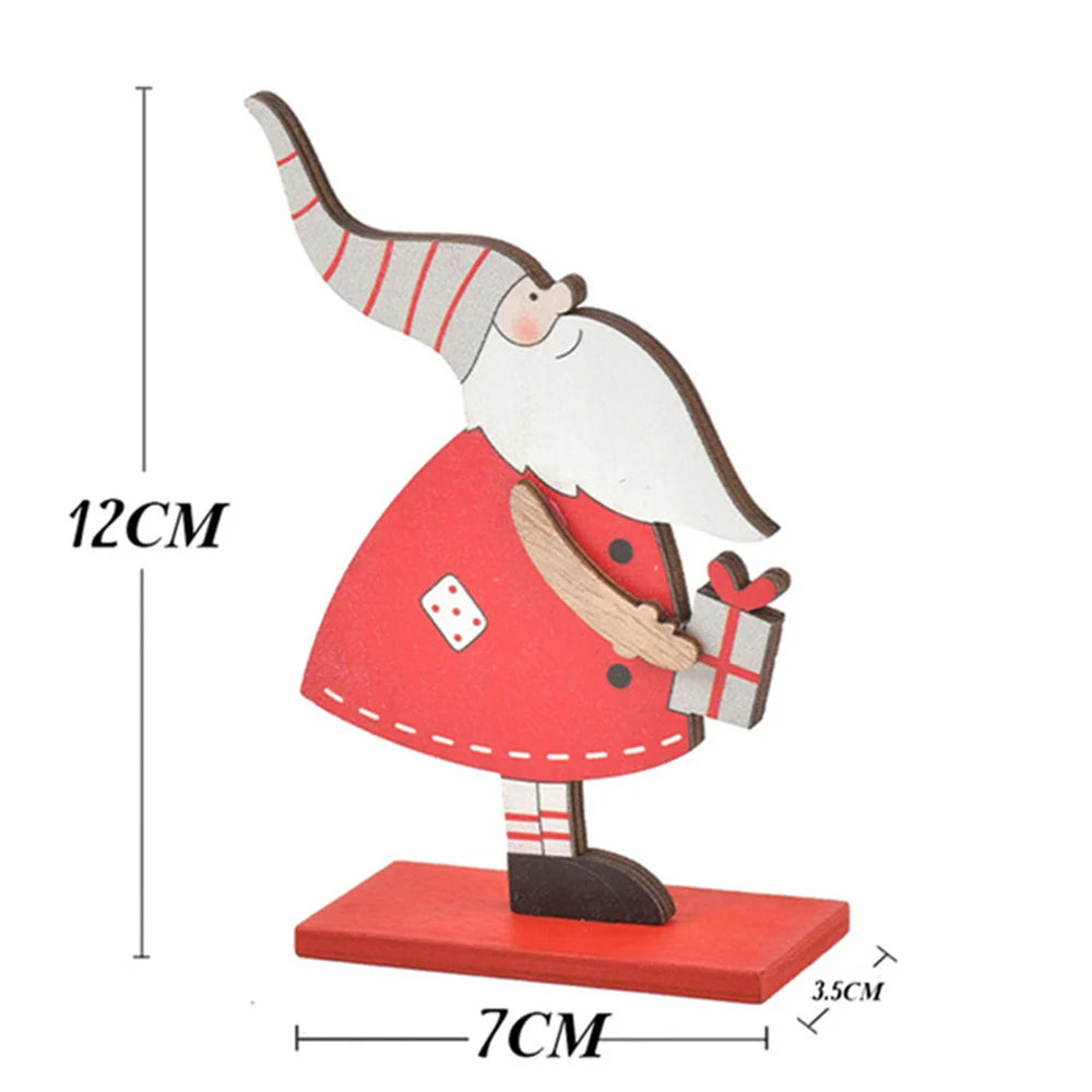 Trenzinho De Natal De Madeira Ornamentação De Árvore