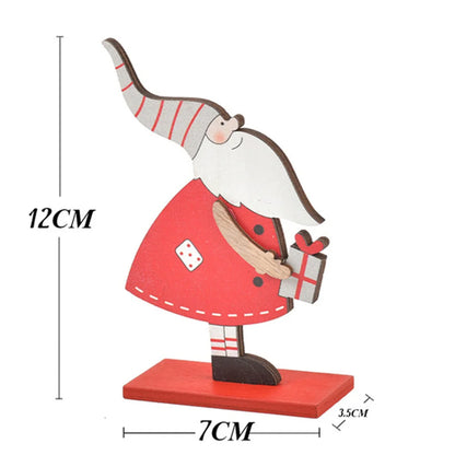 Trenzinho De Natal De Madeira Ornamentação De Árvore