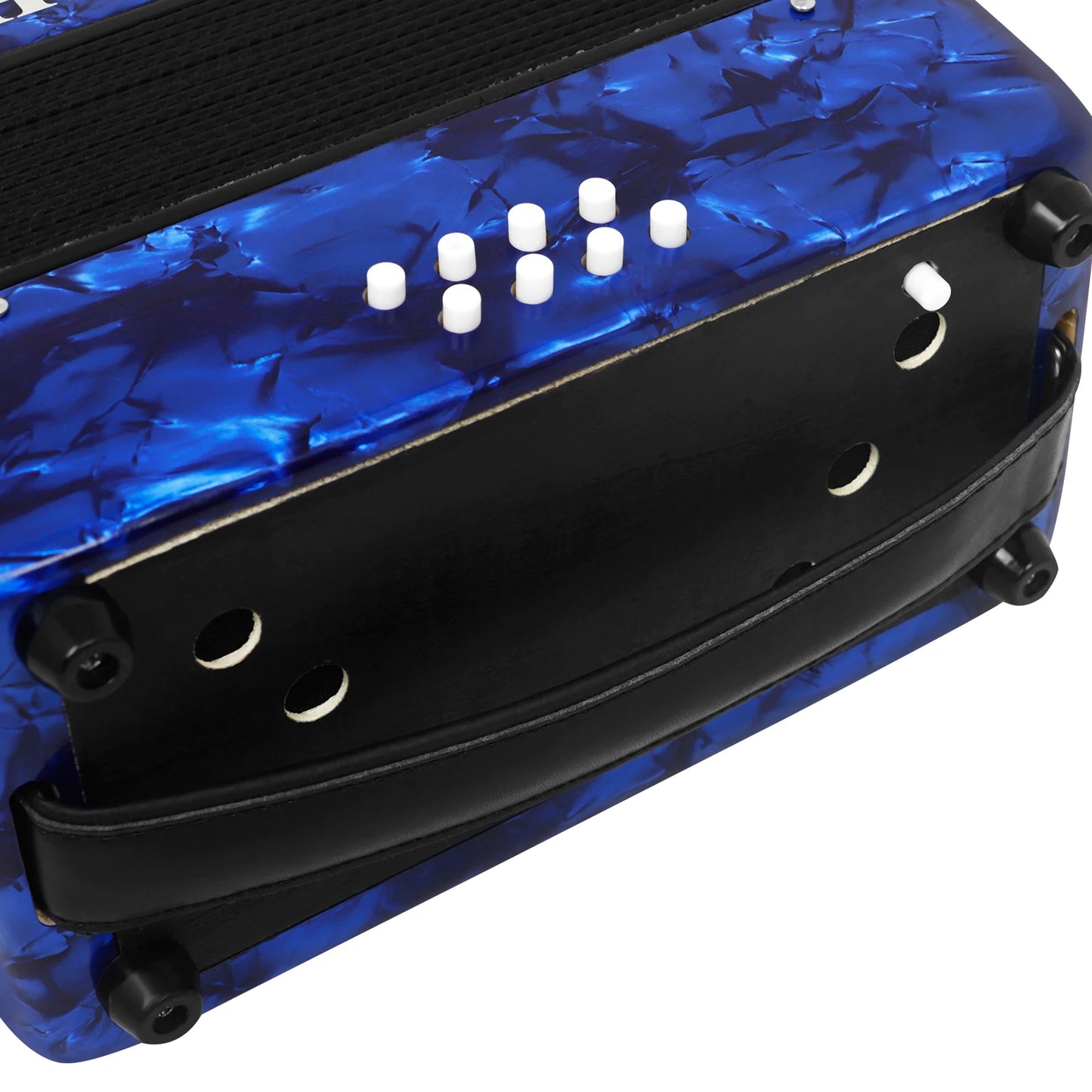Acordeon profissional, instrumento musical de acordeon com 22 teclas, 48 Teclado