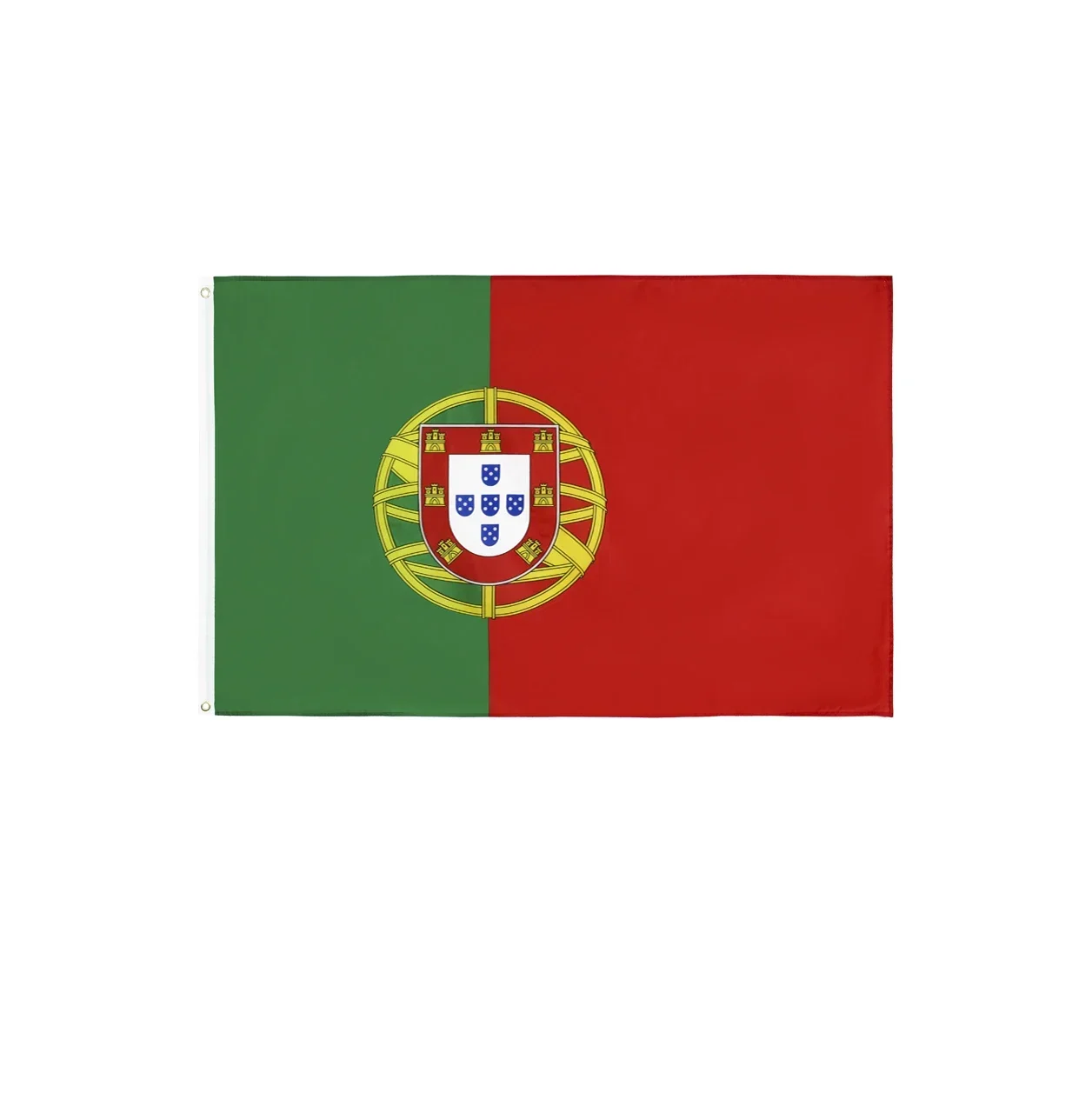 Bandeira De Portugal Oficial 1,50 X 0,90 Mts 100% Poliéster