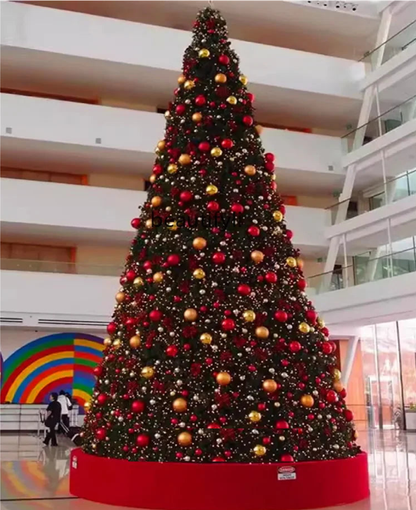 Árvore Pinheiro De Natal Modelo Super Luxo Cor Verde Green 3 metros a 6 metros