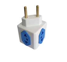 Carregar imagem no visualizador da galeria, KIT 3 Adapter Benjamin Cube 3D 3 Inputs 110V 1 220V Universal Socket 3 Pin
