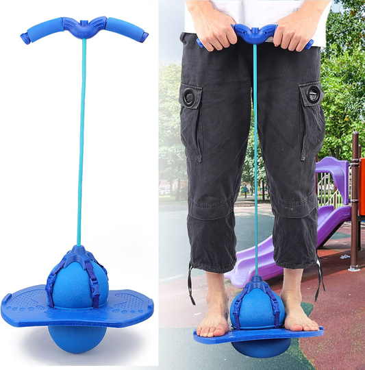 Pogo bola com alça Todas Idades pogo saltando bola meninas pogo vara saltar placa