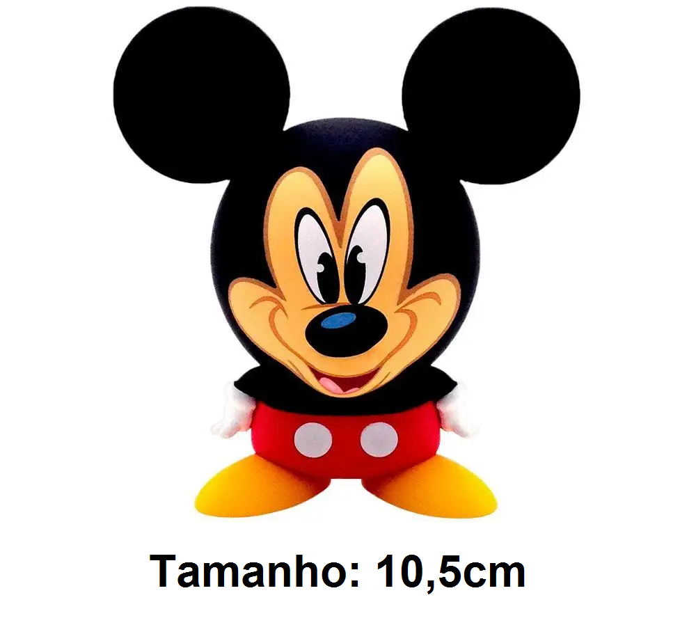 Boneco Colecionável Shorts Mickey 10,5cm