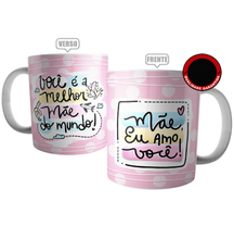 Carregar imagem no visualizador da galeria, Canecas estampadas e criativas para celebrar caneca estampada Dia das Mães
