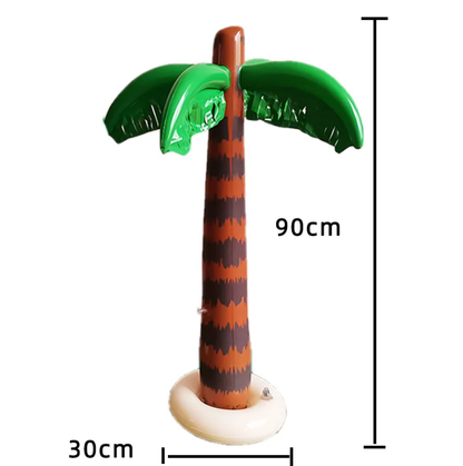 Inflável coqueiro adereços simulação inflável palmeira grande coqueiro decoração
