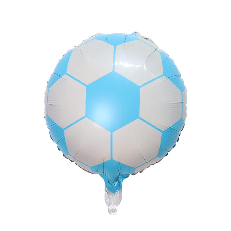 Decorações de Copa do Mundo de balões de futebol, número de balão verde, balão futebol