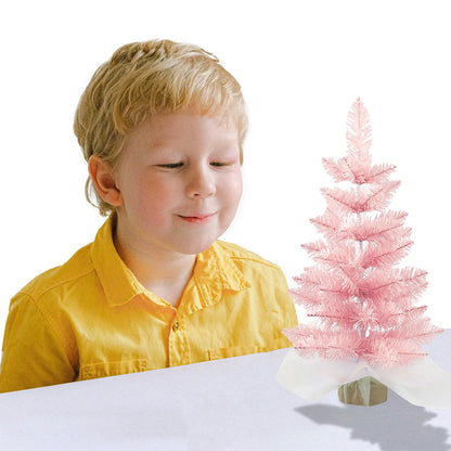 Mini Árvores de Natal Azul 45cm 1 Unidade Árvore de Natal Mini Pinheiro Natal Mini Árvores