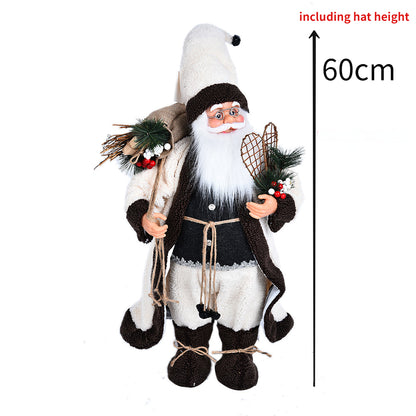 Papai Noel Papai Noel grande de 60cm, decoração de Feliz Natal para Lar, Feliz Ano Novo