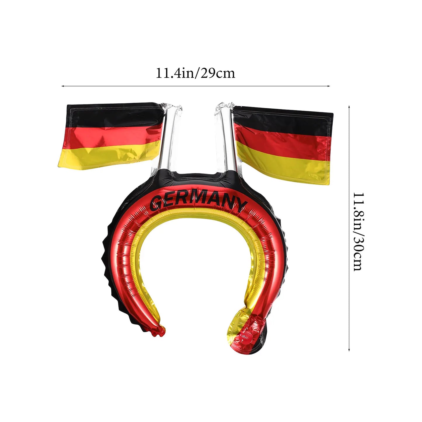 Faixa Copa do Mundo de cabeça com tema de futebol faixa de cabeça para fãs de futebol