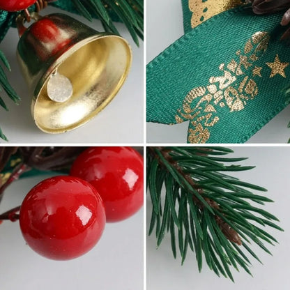Laços Xadrez 1/5/10/20/30 Peças de Serapilheira de Natal com Sino Laços de Fita Xadrez