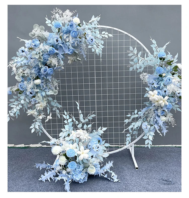 Arco De Casamento Com Flores Artificiais Decoração