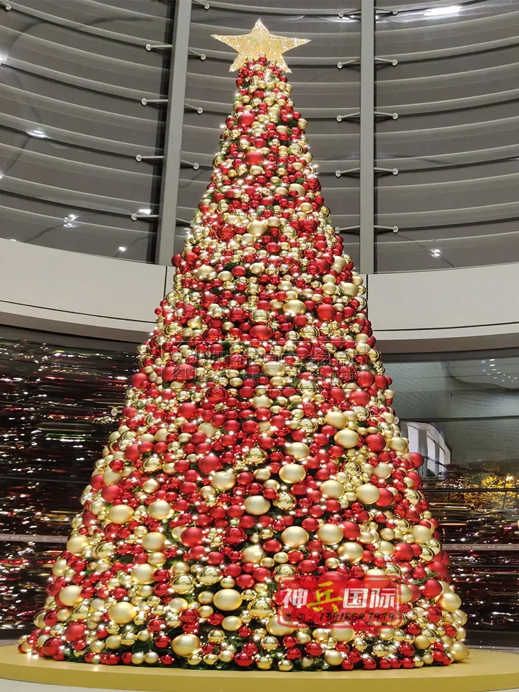 Árvore Pinheiro De Natal Modelo Super Luxo Cor Verde Green 3 metros a 6 metros