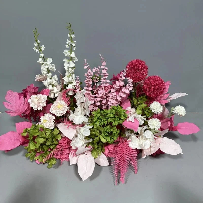 Flores artificiais de Natal Decoração de Natal, Folhagem natalina, arranjo natal, decoração