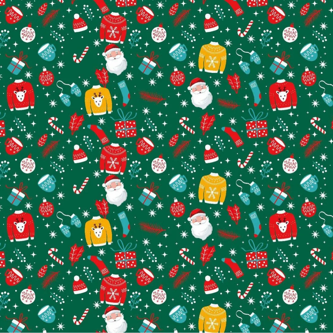 Papel kraft Natal Papel de Presente de Natal do Papai Noel, Embalagem de Presentes Kraft