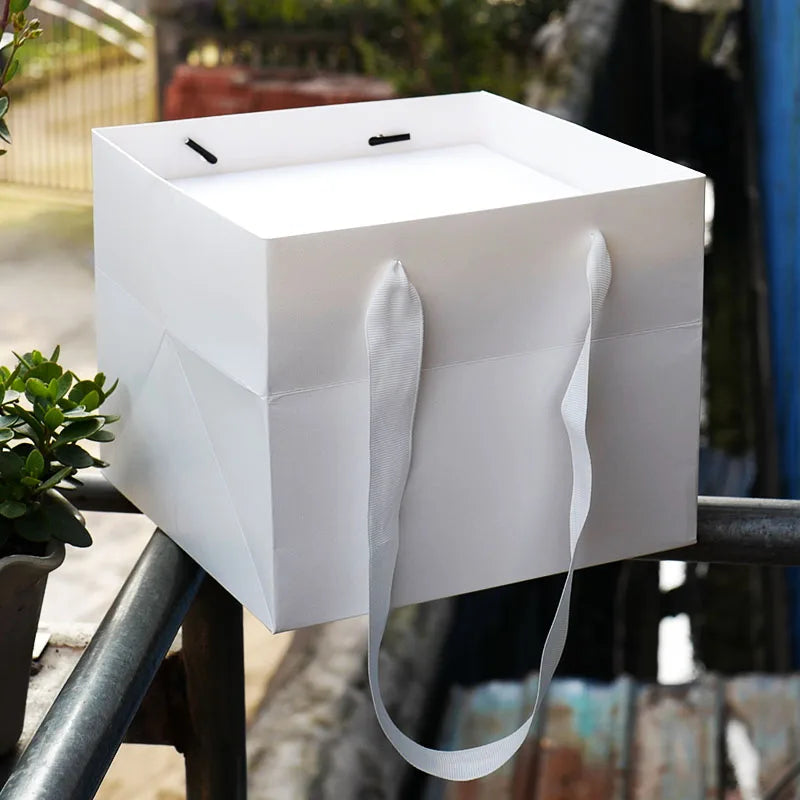 Kit Sacola de Papel Colorido PP 6/8/10/12 polegadas