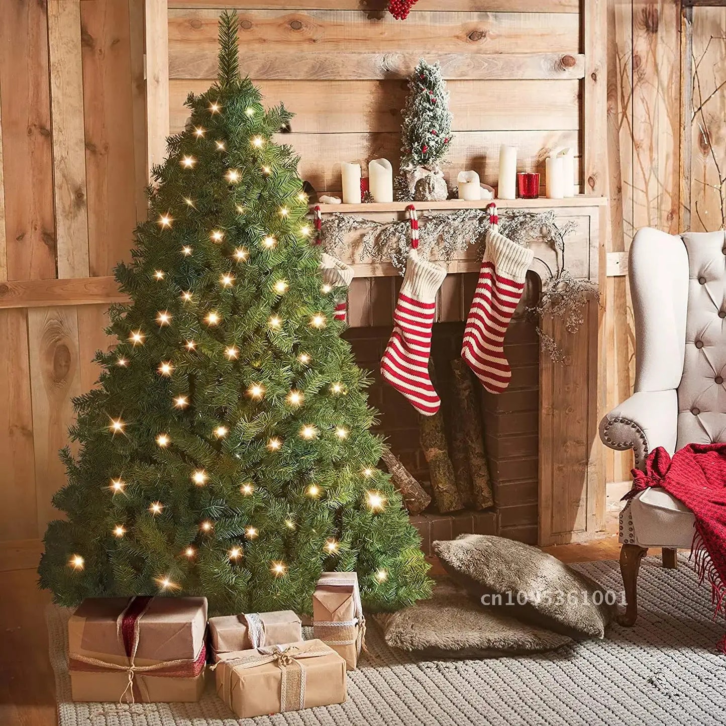 Árvore de Natal branca de 1,8 m, árvore de Natal artificial, árvores brancas de Natal