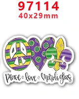 Plaquinha de Carnaval Decoração Plaquinhas De Carnaval Kit 10 Unidades P/enfeitar