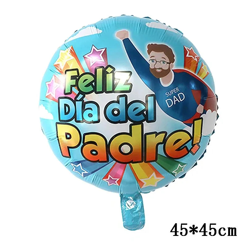 Melhores balões Dia das Mães para o pai, balões para o dia dos pais, balões papel alumínio