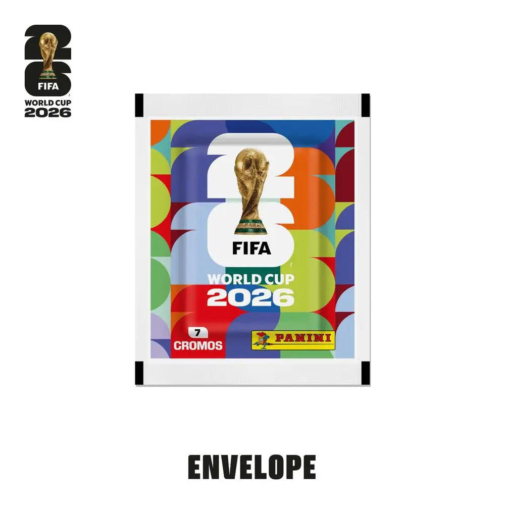 Kit Com Figurinhas com 12 Envelopes Copa Do Mundo 2026 Panini Oficial